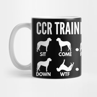 CCR Training Curly Coated Retriever Tricks Slim Mug